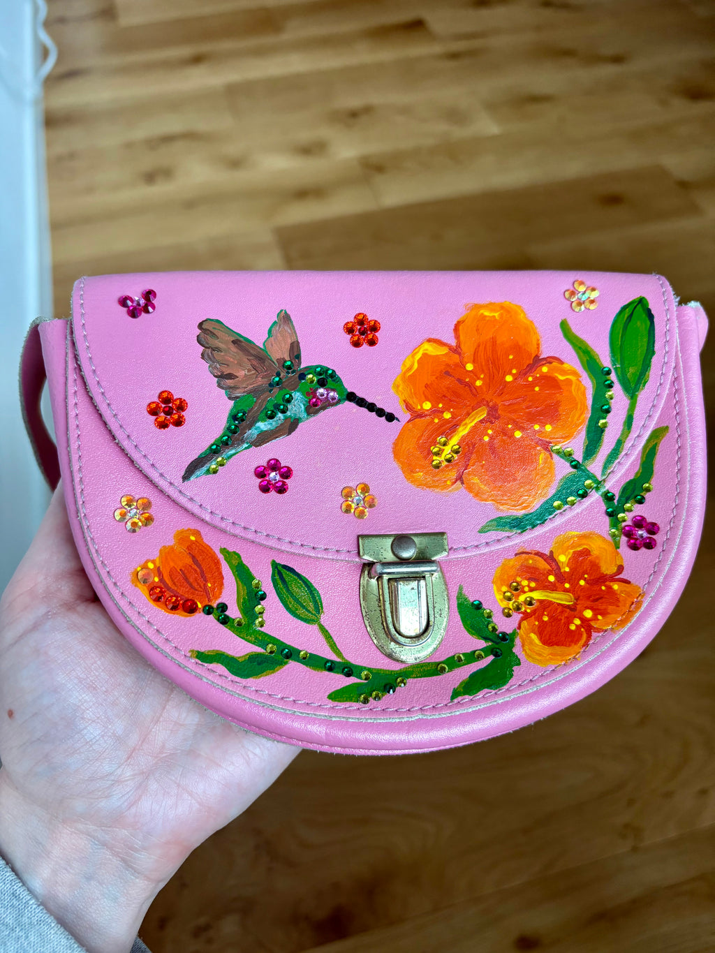 Second-hand leather bag - Colibri