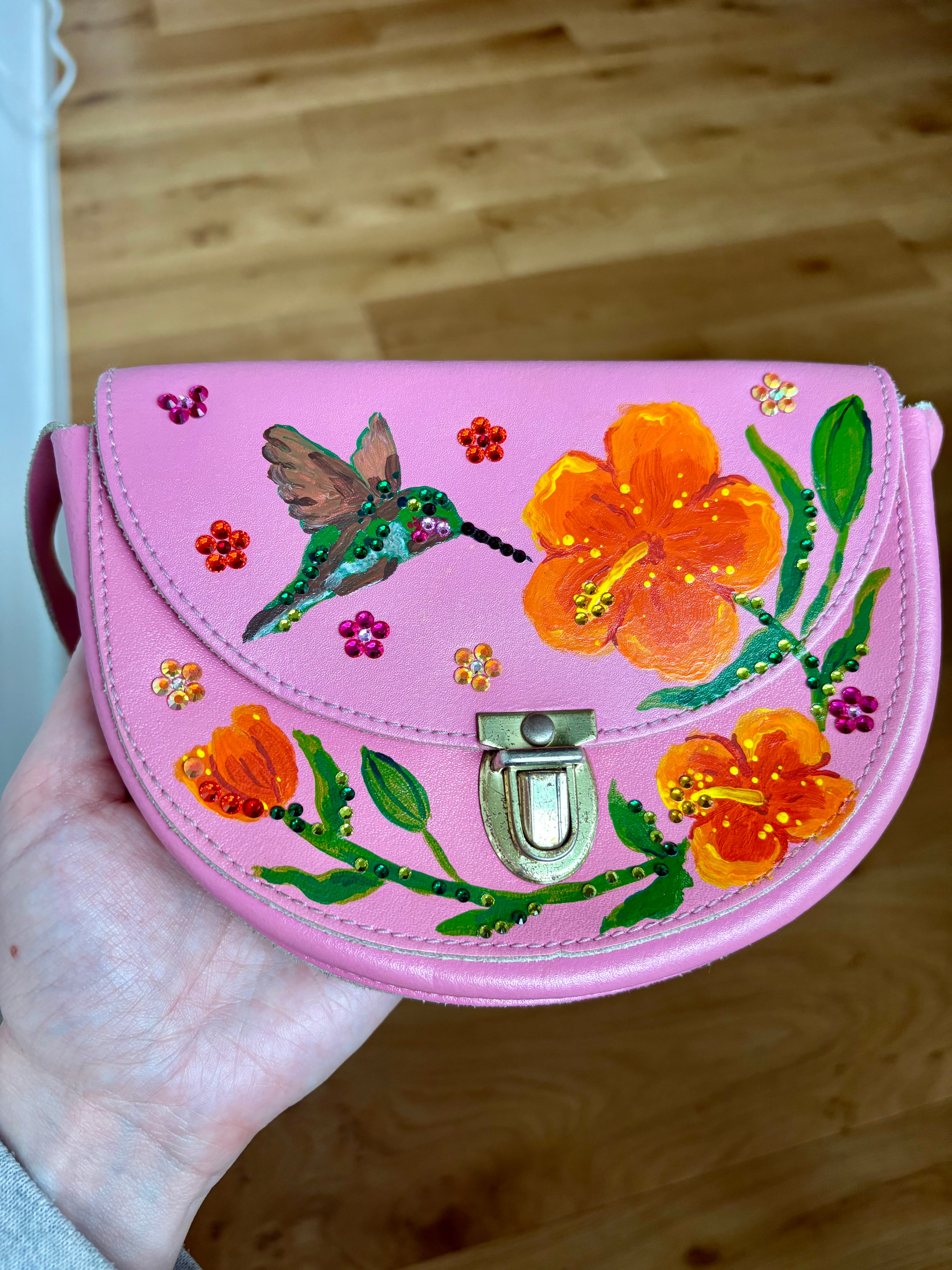 Second-hand leather bag - Colibri