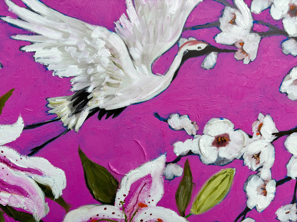 Original Oil Painting - Sisters in Mauritius